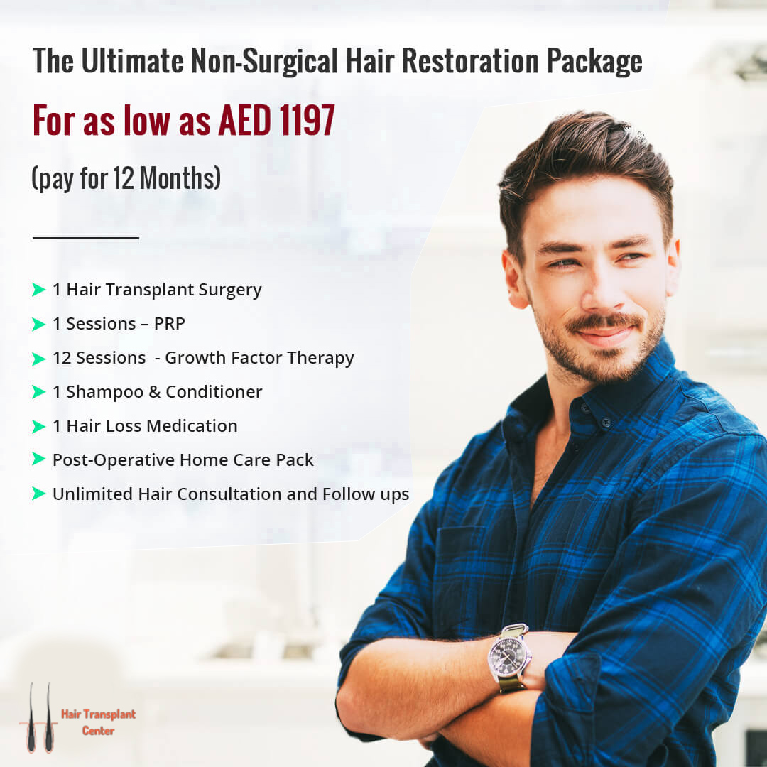 Hair restoration offer in Dubai